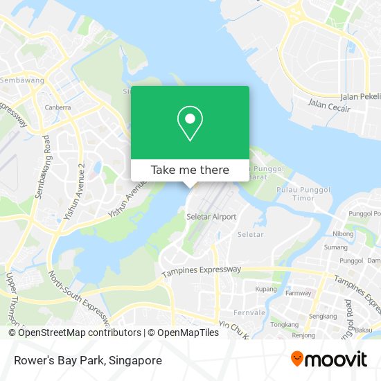 Rower's Bay Park map