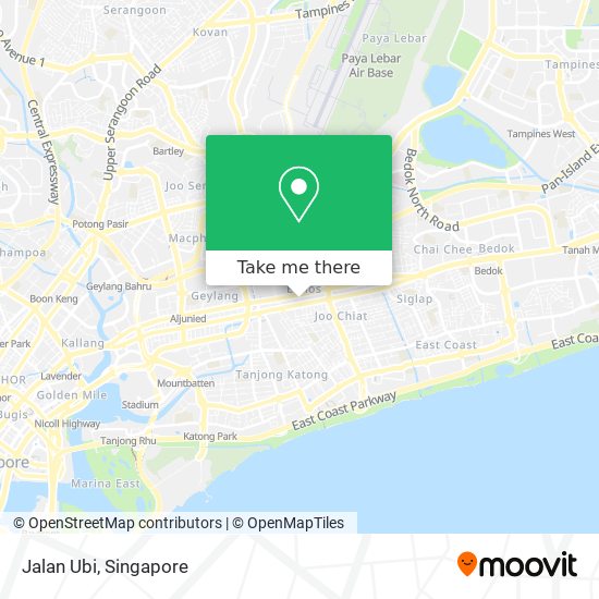 Jalan Ubi map