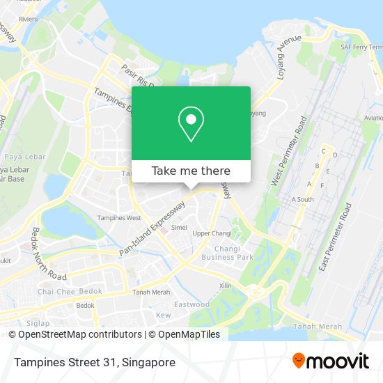 Tampines Street 31 map
