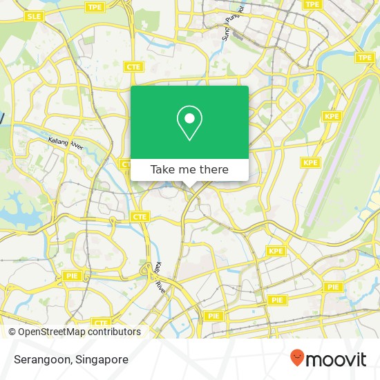 Serangoon map