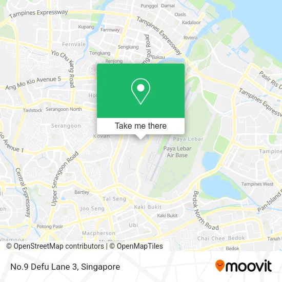 No.9 Defu Lane 3 map