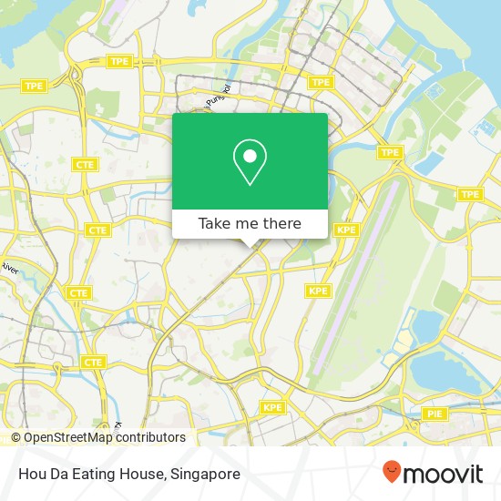 Hou Da Eating House map