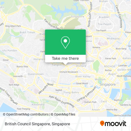British Council Singapore地图