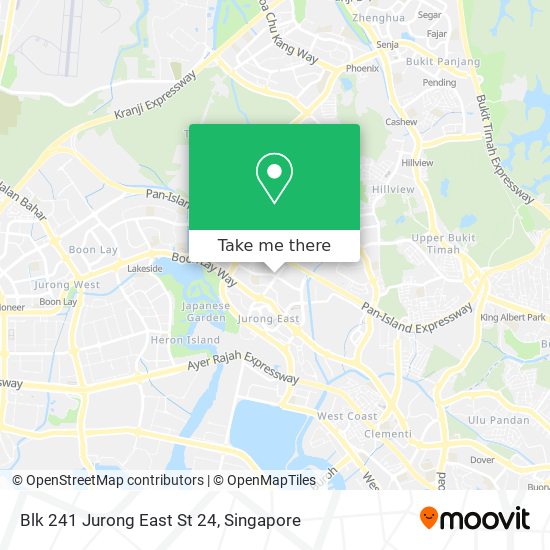 Blk 241 Jurong East St 24地图