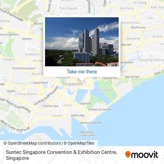 Suntec Singapore Convention & Exhibition Centre地图