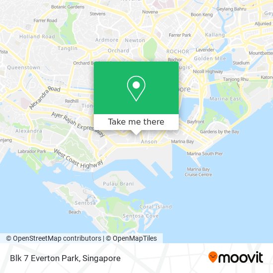 Blk 7 Everton Park map