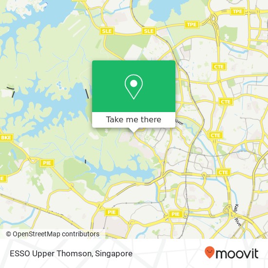 ESSO Upper Thomson map