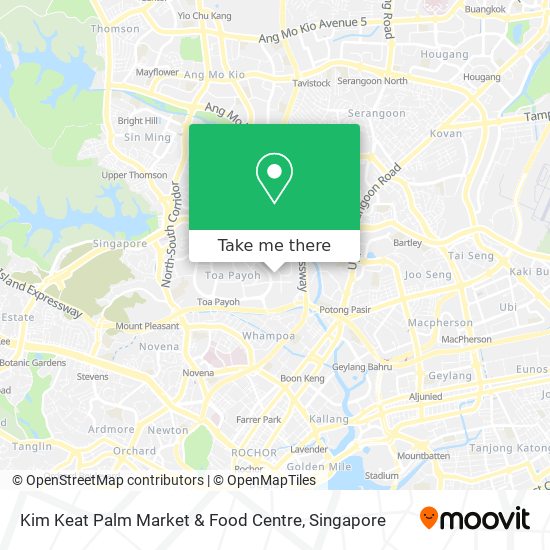 Kim Keat Palm Market & Food Centre map