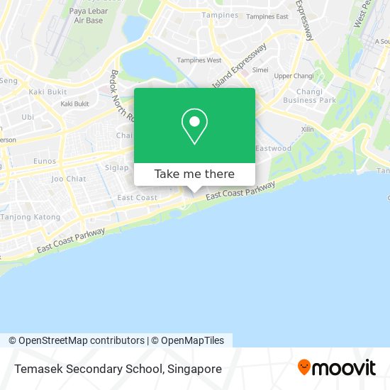 Temasek Secondary School map