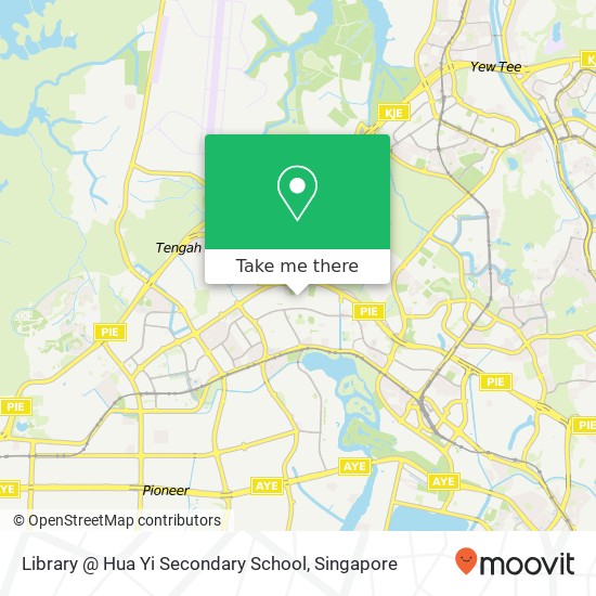 Library @ Hua Yi Secondary School地图