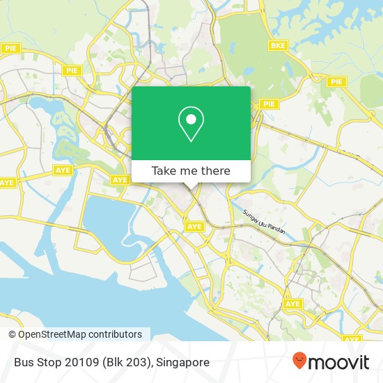 Bus Stop 20109 (Blk 203)地图