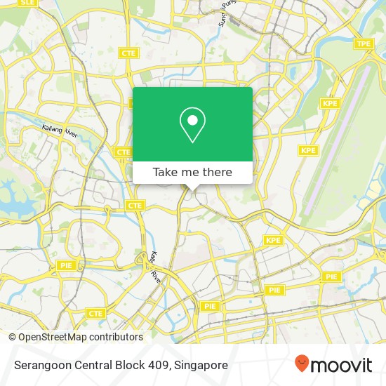 Serangoon Central Block 409 map