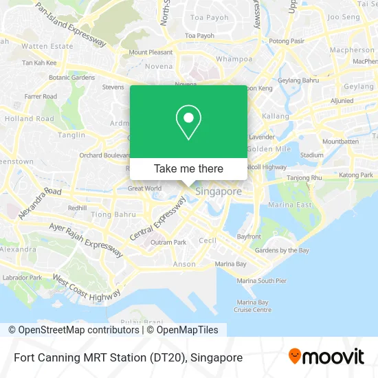 Fort Canning Mrt Station Map How To Get To Fort Canning Mrt Station (Dt20) In Singapore By Bus Or Metro?