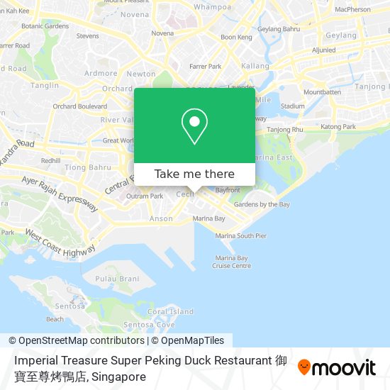 Imperial Treasure Super Peking Duck Restaurant 御寶至尊烤鴨店 map