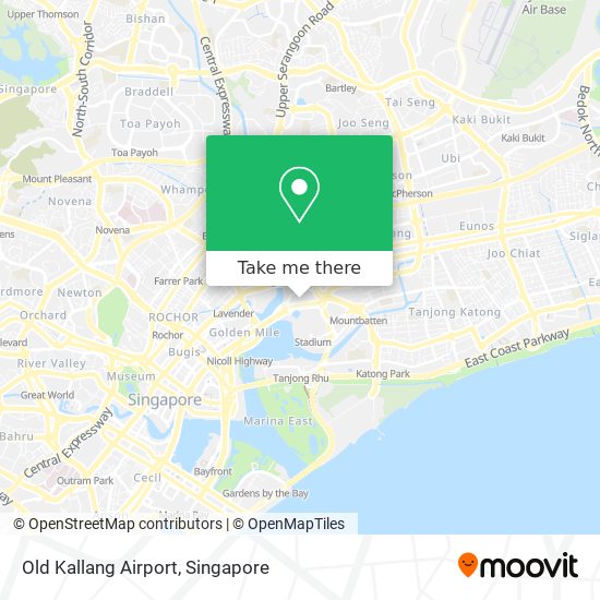 Old Kallang Airport map