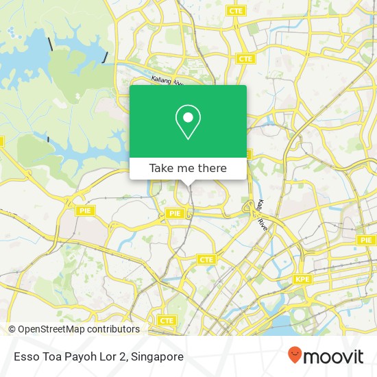 Esso Toa Payoh Lor 2 map