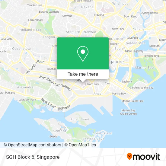 SGH Block 6 map