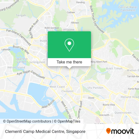 Clementi Camp Medical Centre map