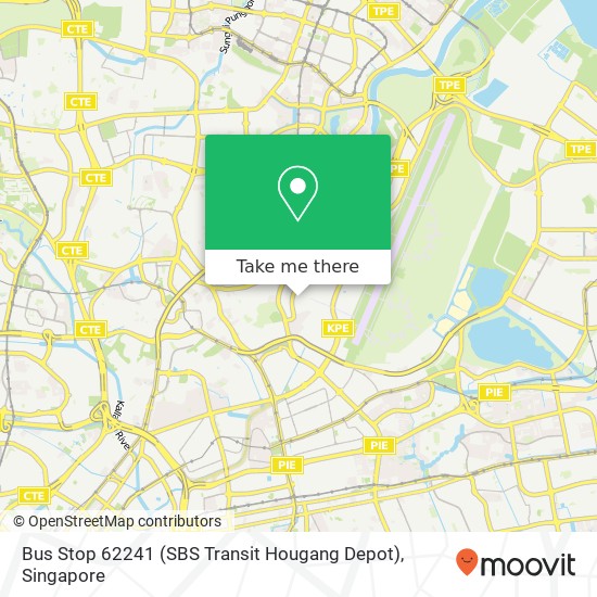 Bus Stop 62241 (SBS Transit Hougang Depot) map