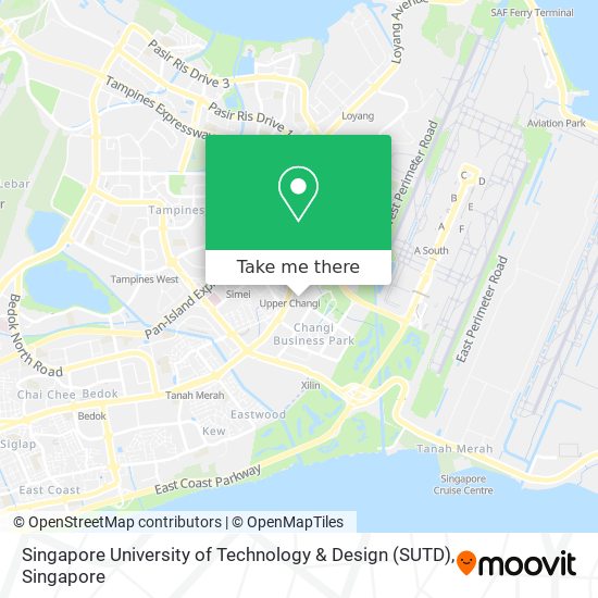 Singapore University of Technology & Design (SUTD)地图