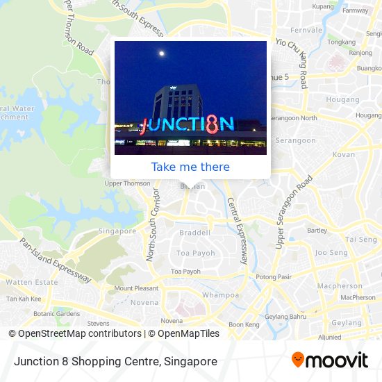 Junction 8 Shopping Centre map