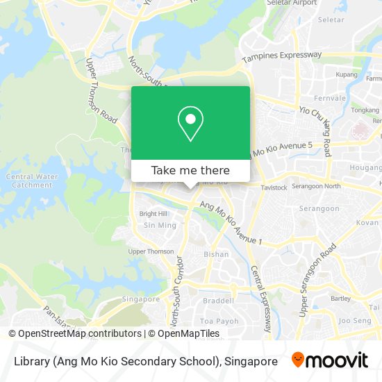 Library (Ang Mo Kio Secondary School) map