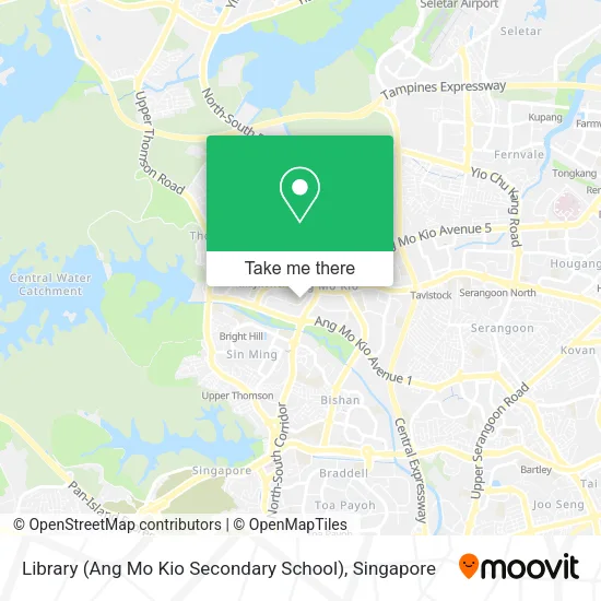 Library (Ang Mo Kio Secondary School)地图