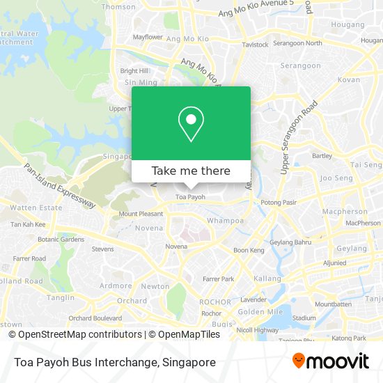 Toa Payoh Bus Interchange map