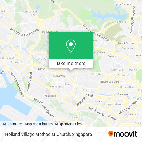 Holland Village Methodist Church map