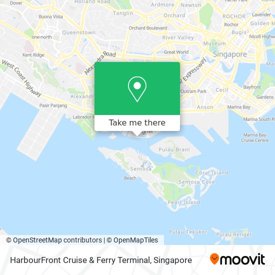 HarbourFront Cruise & Ferry Terminal地图