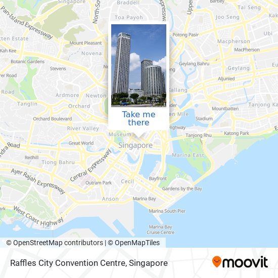 Raffles City Convention Centre地图