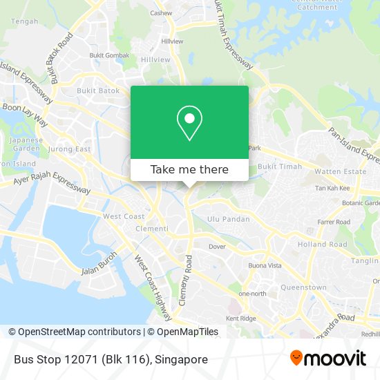 Bus Stop 12071 (Blk 116) map