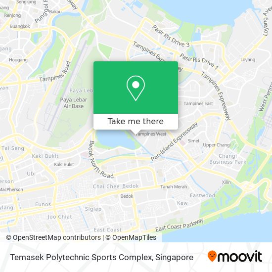 Temasek Polytechnic Sports Complex地图
