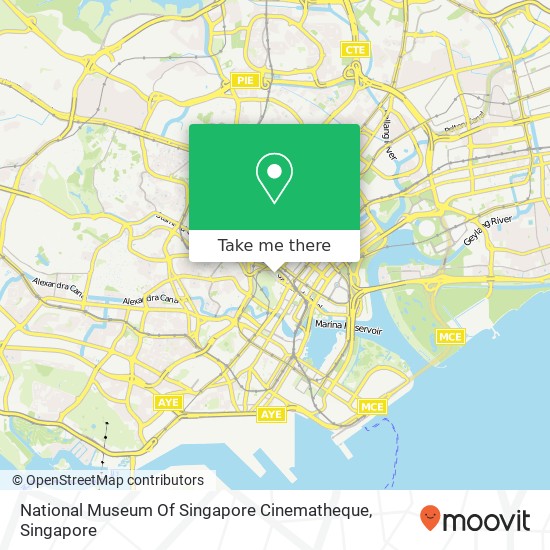 National Museum Of Singapore Cinematheque地图