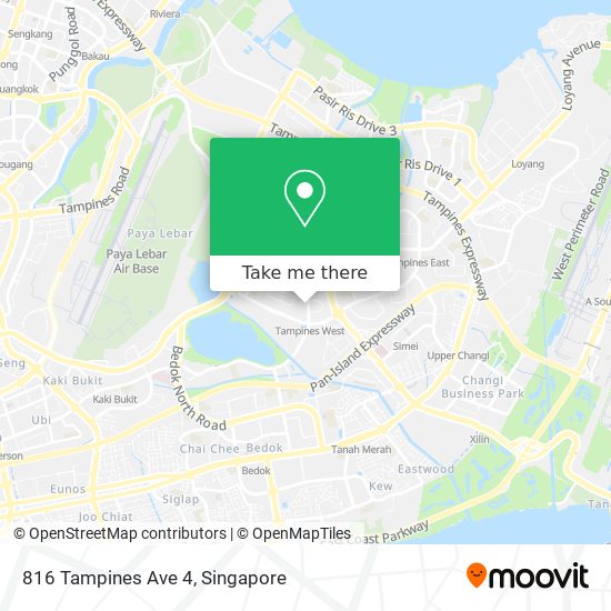 816 Tampines Ave 4地图