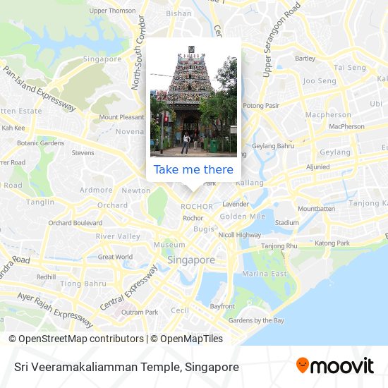 Sri Veeramakaliamman Temple map