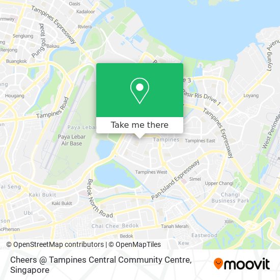 Cheers @ Tampines Central Community Centre map