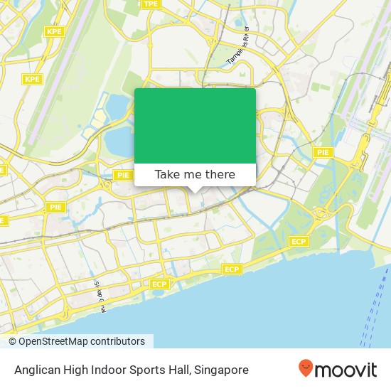 Anglican High Indoor Sports Hall map