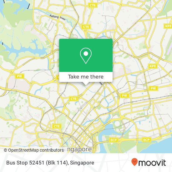 Bus Stop 52451 (Blk 114) map