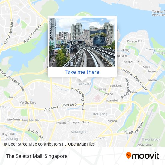 The Seletar Mall map