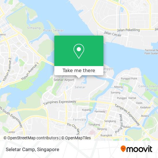 Seletar Camp map