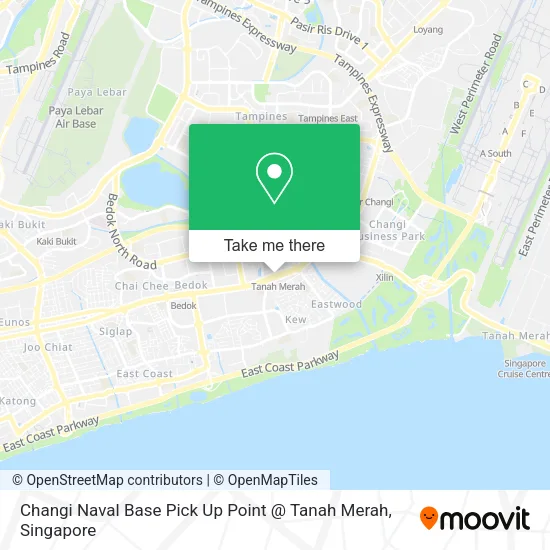 Changi Naval Base Pick Up Point @ Tanah Merah map