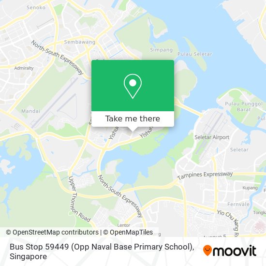 Bus Stop 59449 (Opp Naval Base Primary School) map