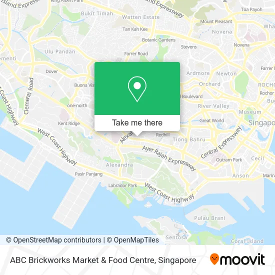 ABC Brickworks Market & Food Centre map