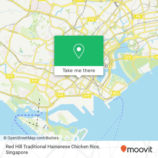 Red Hill Traditional Hainanese Chicken Rice地图