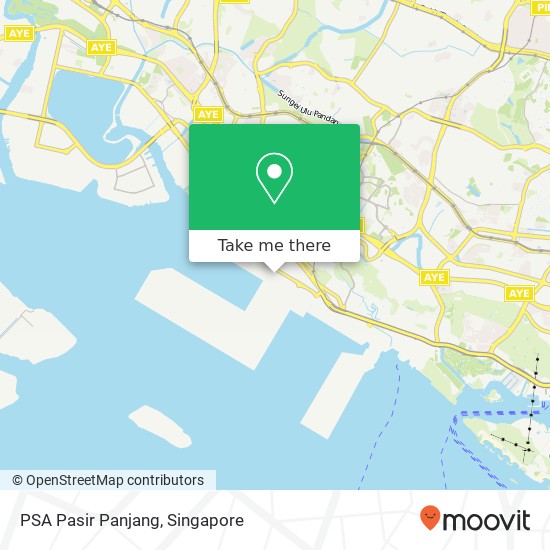 PSA Pasir Panjang地图