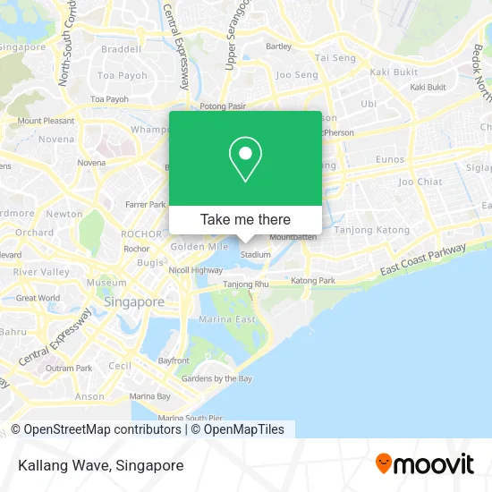 Kallang Wave地图