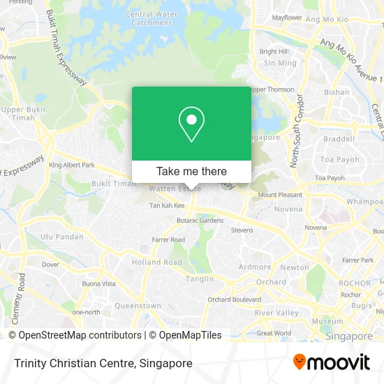 Trinity Christian College Map How To Get To Trinity Christian Centre In Singapore By Metro, Bus Or Mrt &  Lrt?