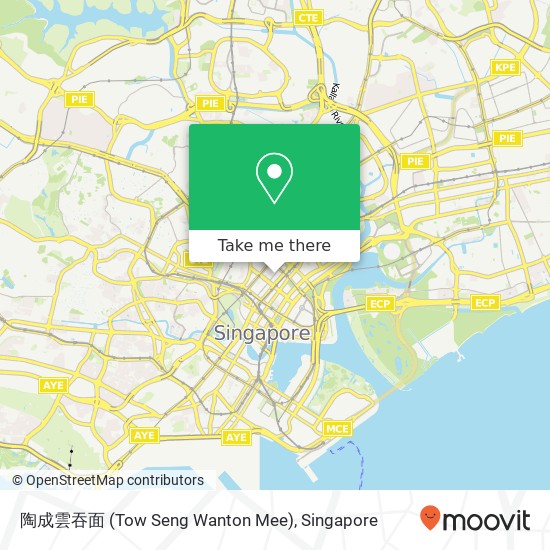 陶成雲吞面 (Tow Seng Wanton Mee)地图