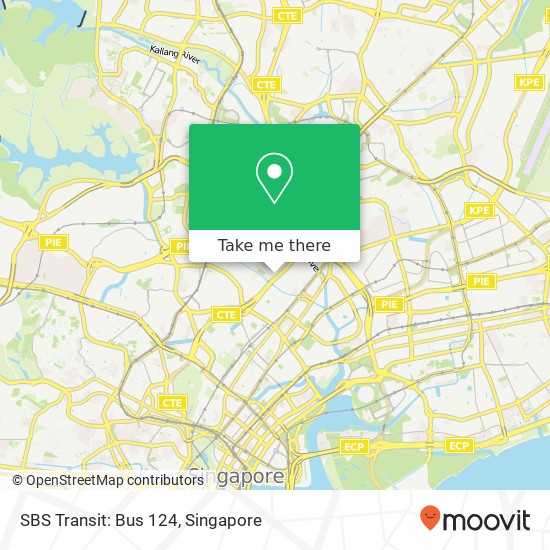 SBS Transit: Bus 124地图